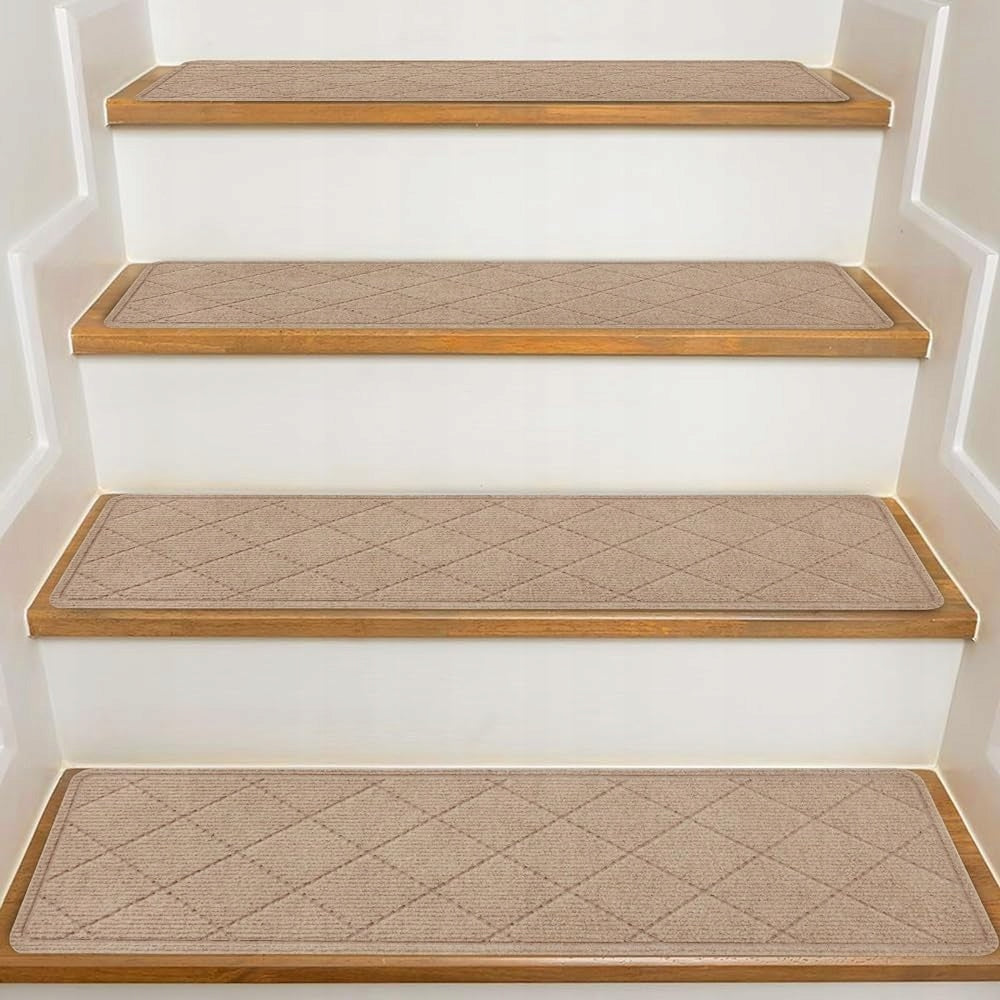 STAIR MATS 76X20 CM SET OF 15 NON-SLIP