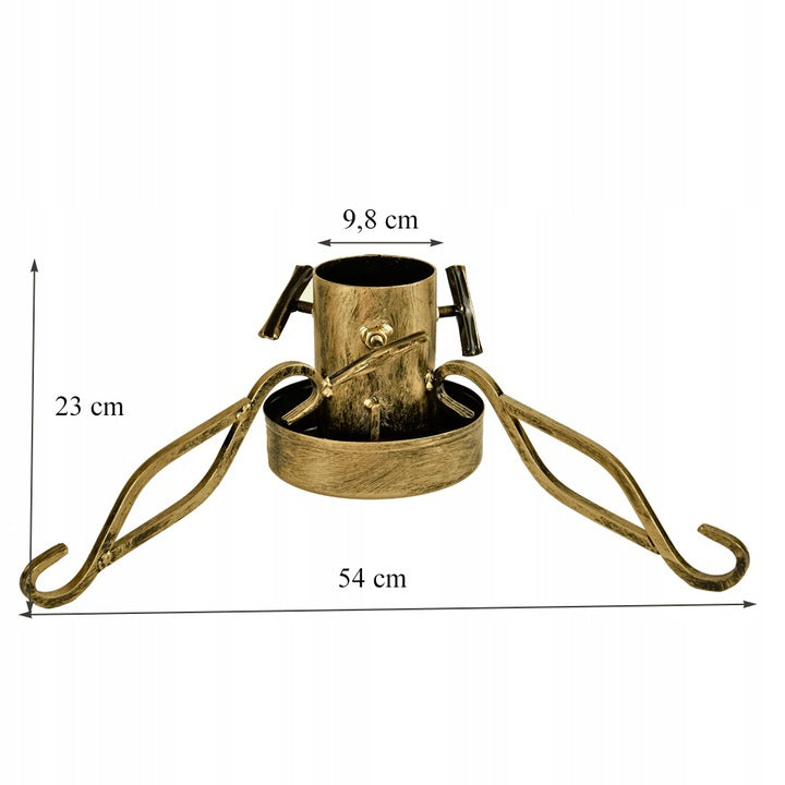 STAND FOR LIVE CHRISTMAS TREE WITH TANK WATER BOWL PL METAL UP TO 250CM Manufacturer code PZA89421