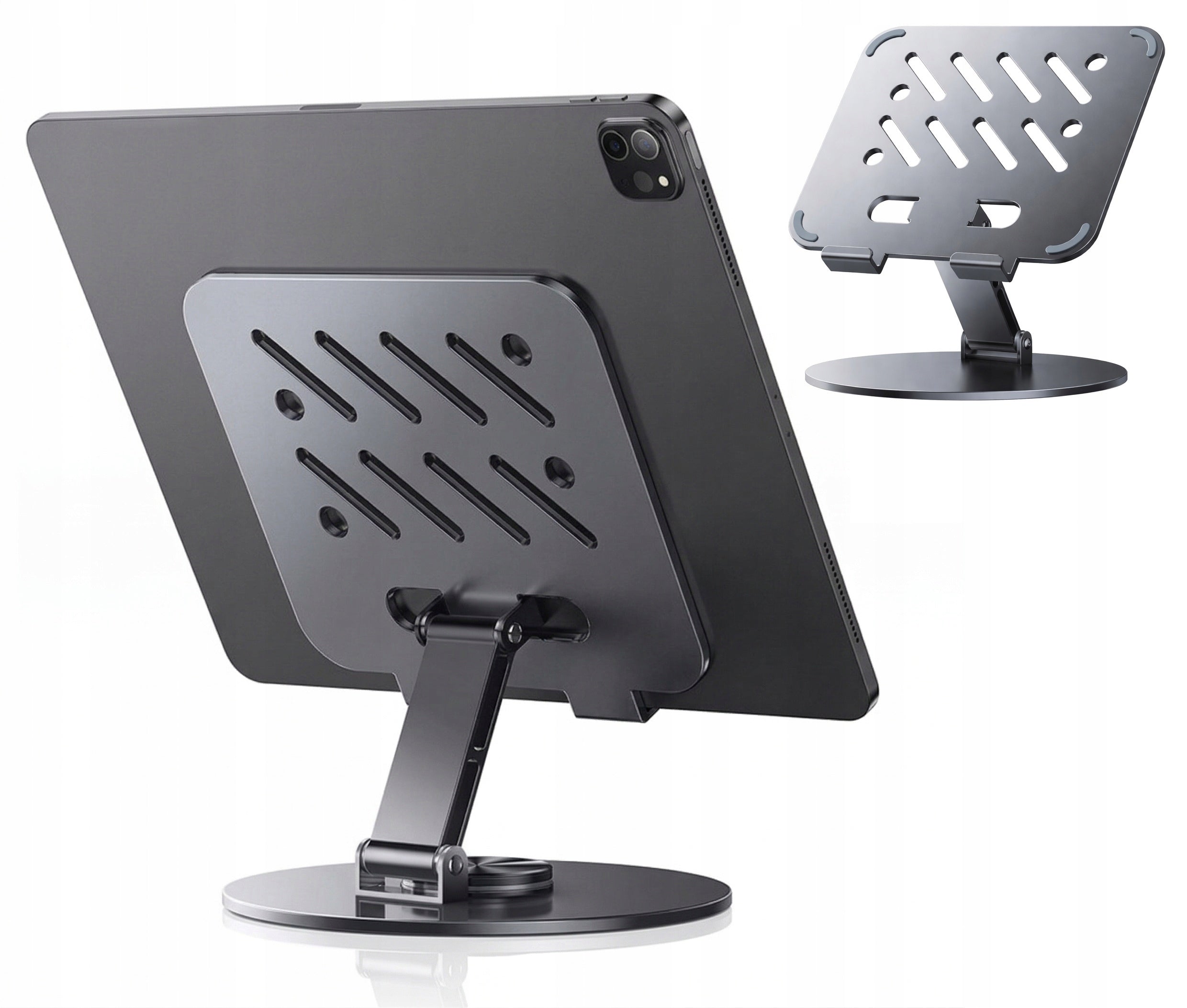 STAND TABLET STAND ADJUSTABLE METAL 360° FROM 7 TO 13 INCHES