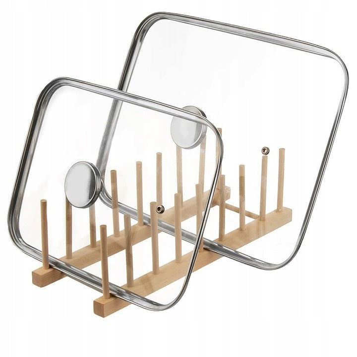 STAND organizer STAND for LID wooden bamboo Packaging status original