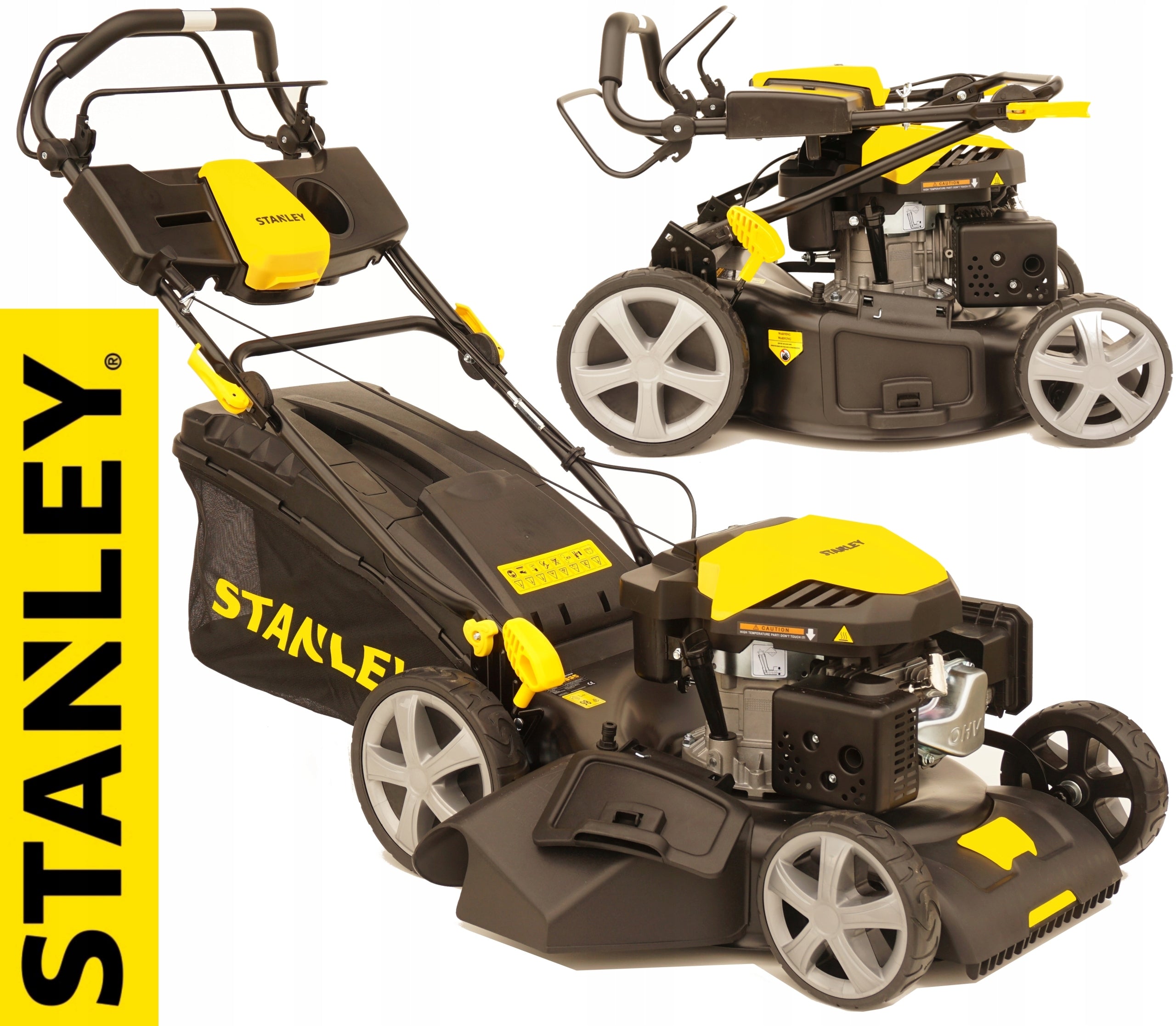 STANLEY DIESEL MOWER SLM-196-510-SP WITH DRIVE 4,8KM 51cm grinding OHV