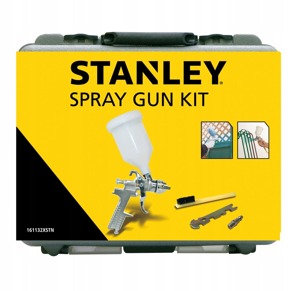 STANLEY PAINT GUN WITH UPPER TANK 161132XSTN