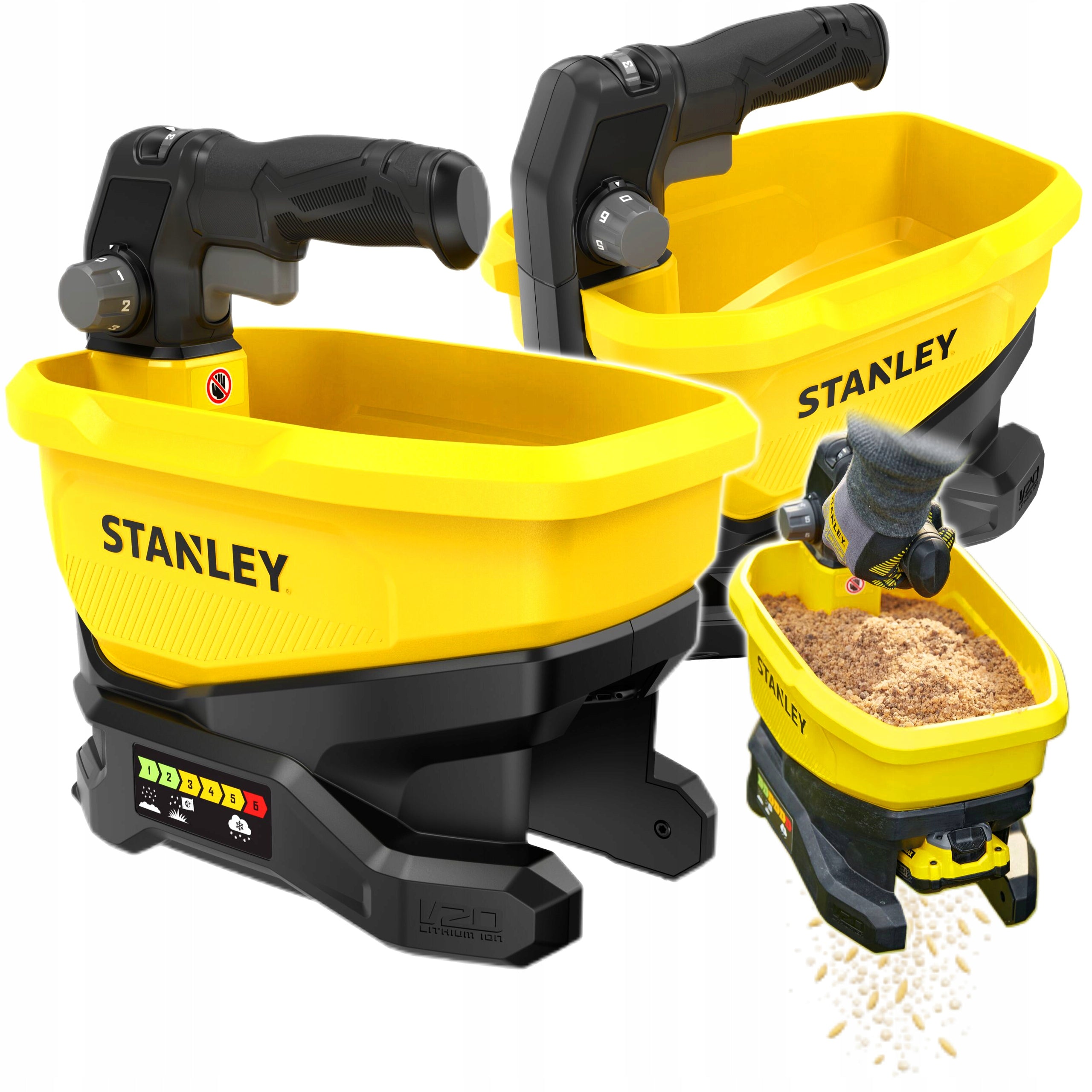 STANLEY SEEDER SPREADER 5L BATTERY 18V V20 STCOE300B