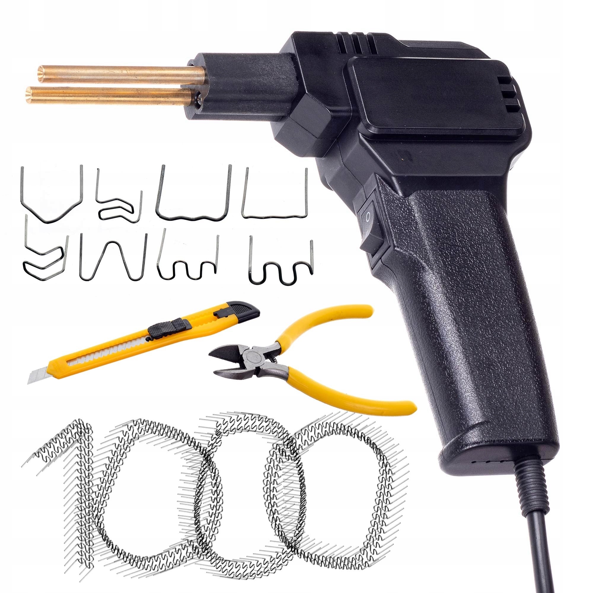 STAPLER 60w FOR PLASTIC WELDING MACHINE SOLDERING IRON PLASTIC 1000pcs