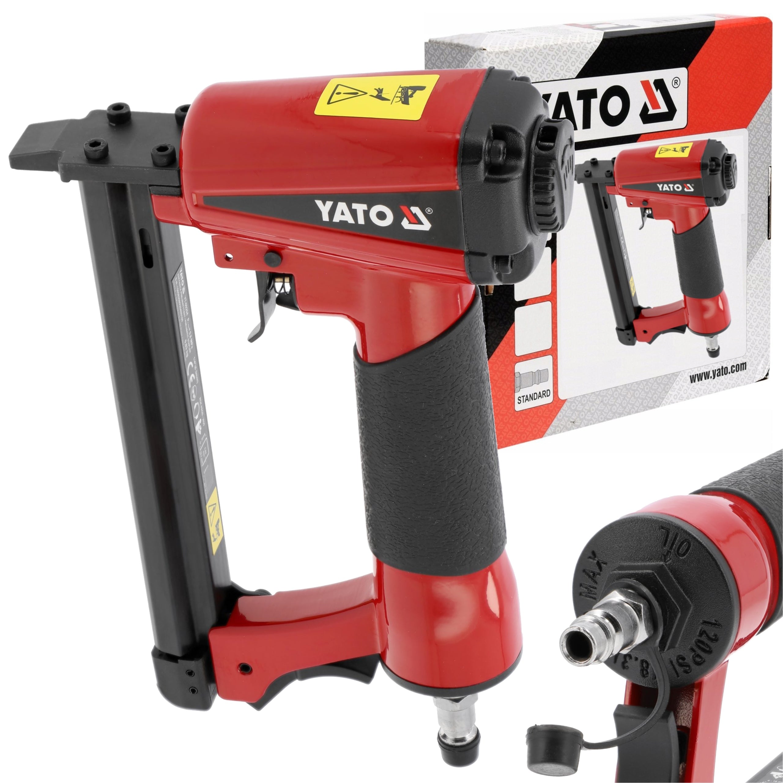 STAPLER NAILER TAKER PNEUMATIC UPHOLSTERY 6-16mm YT09204 Packaging status original