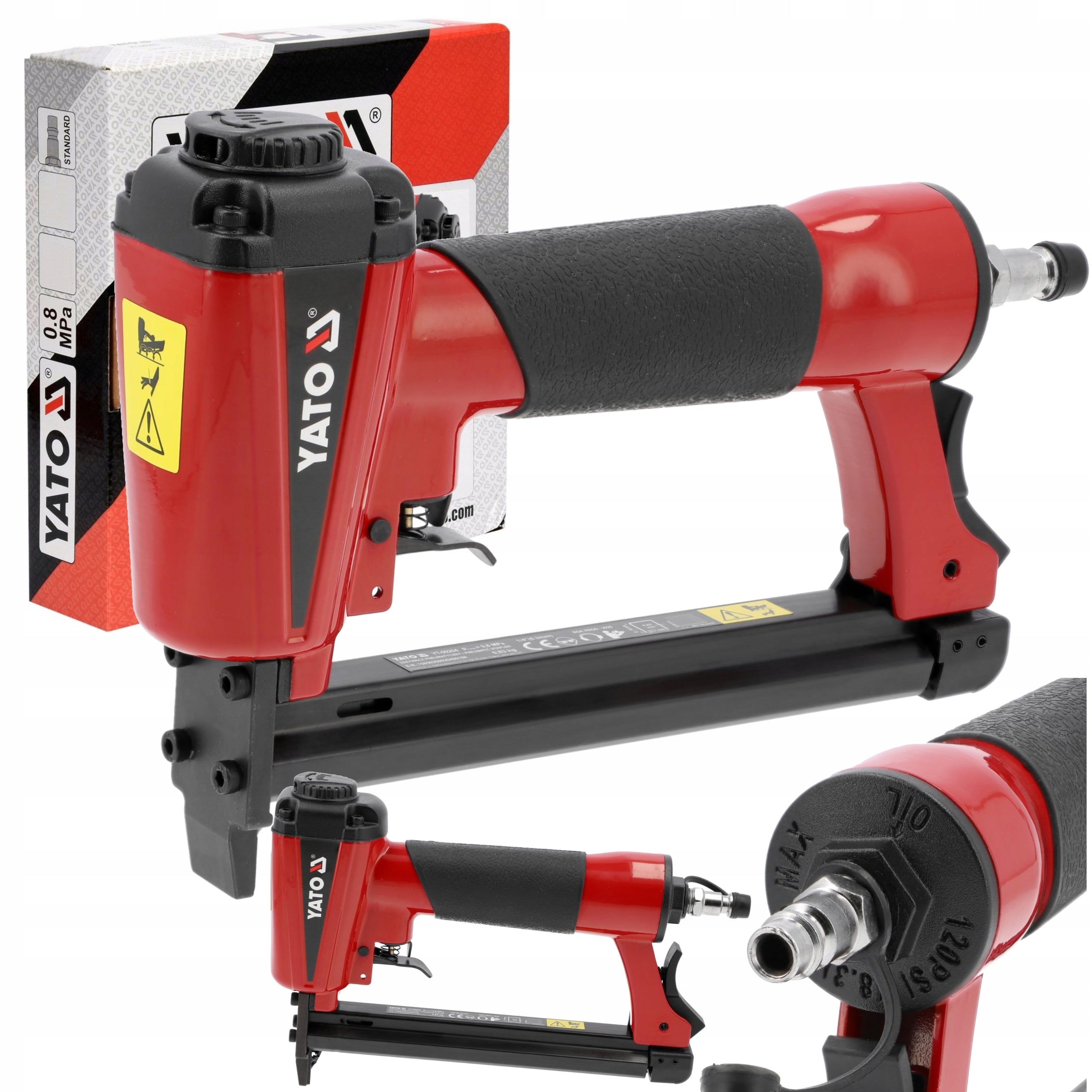 STAPLER NAILER TAKER PNEUMATIC UPHOLSTERY 6-16mm YT09204