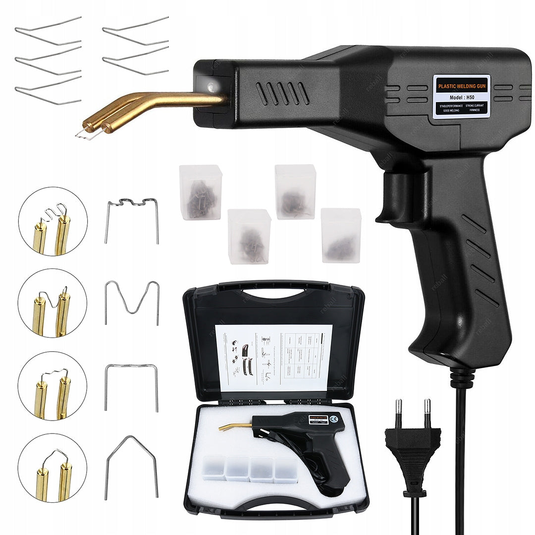 STAPLER WELDER FOR PLASTIC H50 STAPLES 205PCS RS28 RS18 SUITCASE