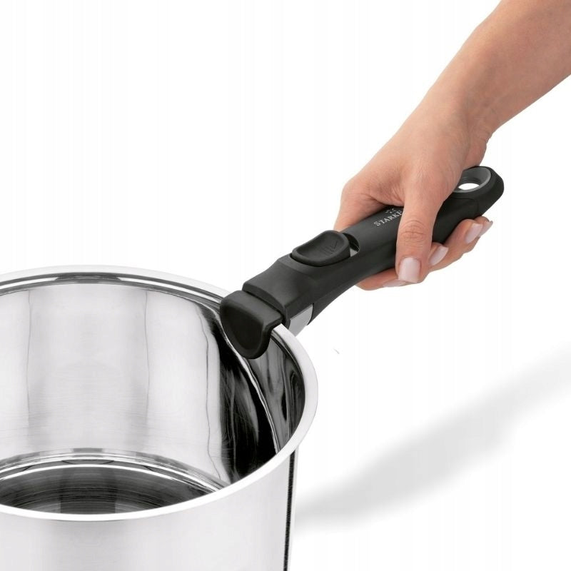 STARKE PRO Set of straight pots with detachable handle Susvid 4 elements Line Susvid
