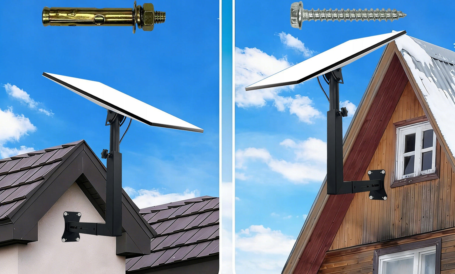 STARLINK Standard Mounting Bracket 4 X 3gen. Wall Mounted Angle Adjustment METAL Packaging status original
