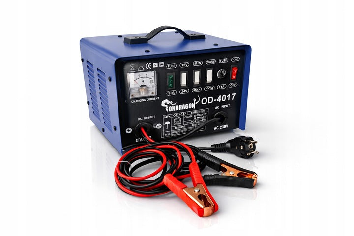START 12/24V CAR RECTIFIER WITH START FOR CHARGING POWERFUL 90A Manufacturer's catalog number ŁĄDOWARKA DO SAMOCHODU