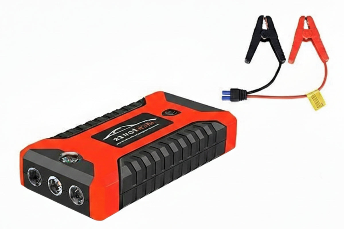 START TO CAR BOOSTER BATTERY POWERBANK +4x USB FLASHLIGHT 99800mAh