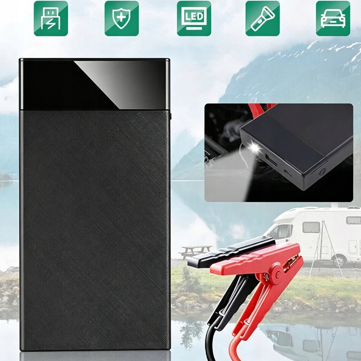 START-UP DEVICE FOR CAR START JUMP STARTER POWERBANK 10000MAH Manufacturer code CGNL020001
