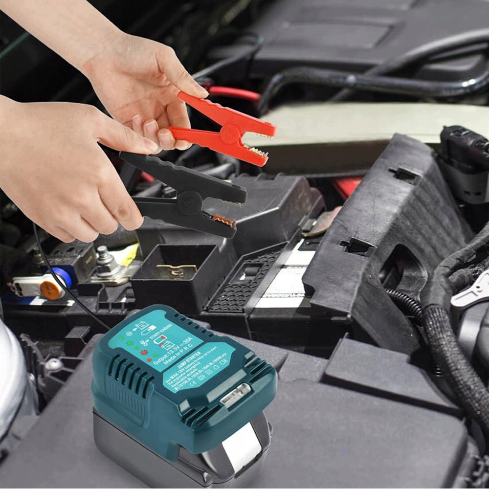 STARTER DEVICE CAR STARTER 12V ADAPTER POPPIES 18V BL1860 Product weight with unit packaging 1 kg