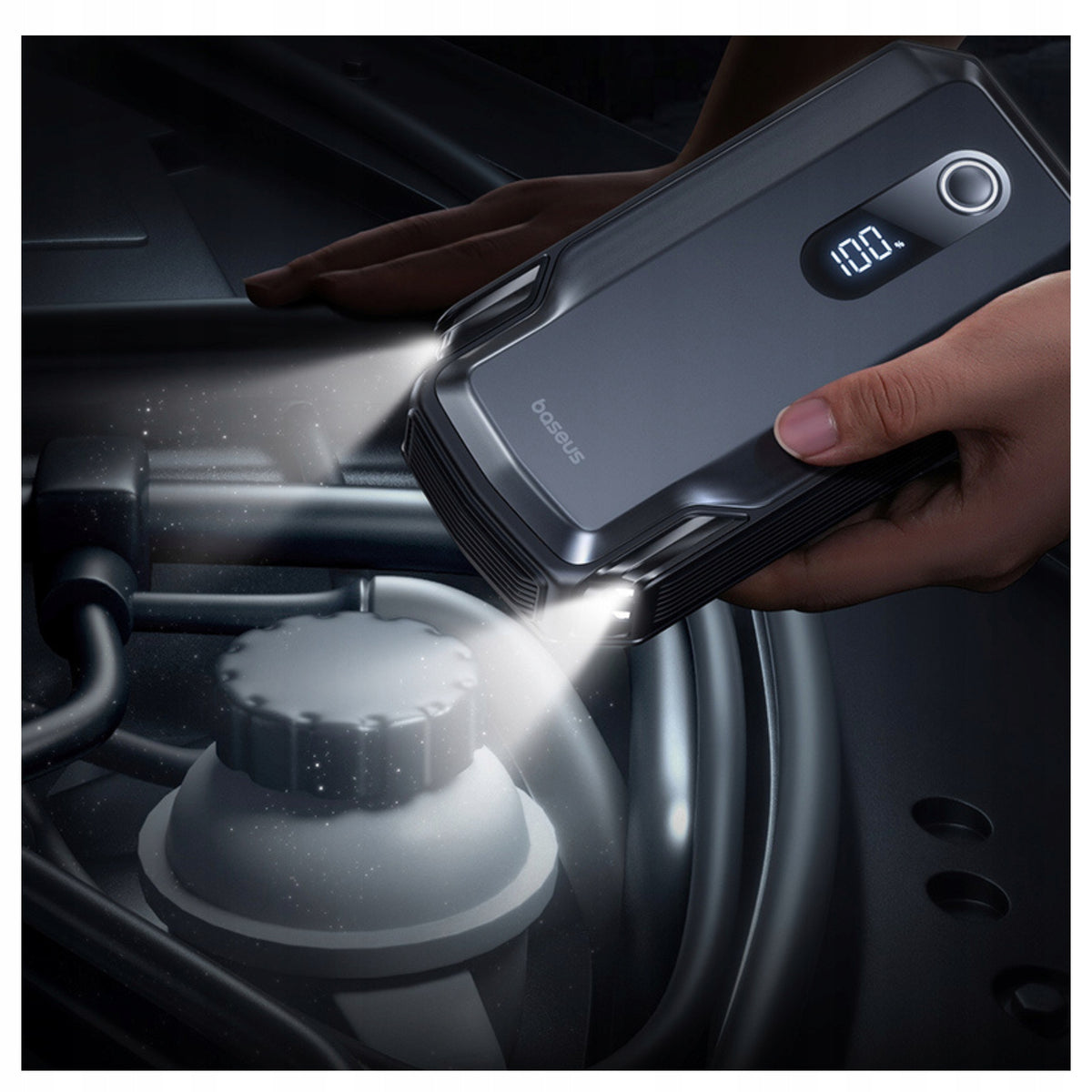STARTER DEVICE FOR CAR START JUMP STARTER POWERBANK 12V 2000A Brand Baseus