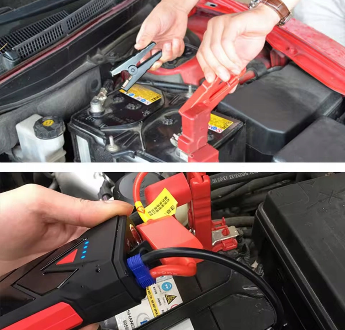 STARTING CABLES FOR BOOSTER JUMP STARTER Clamps for car Start Manufacturer's catalog number KR-01