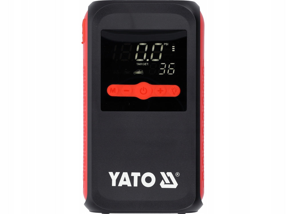 STARTING DEVICE YATO 600A WITH COMPRESSOR YT-83086 12000mAh 12V Manufacturer code YT-83086
