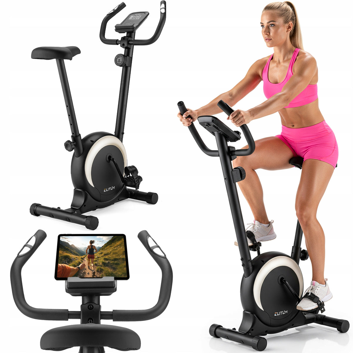 STATIONARY BIKE MAGNETIC EXERCISE BIKE VELOX ELITUM
