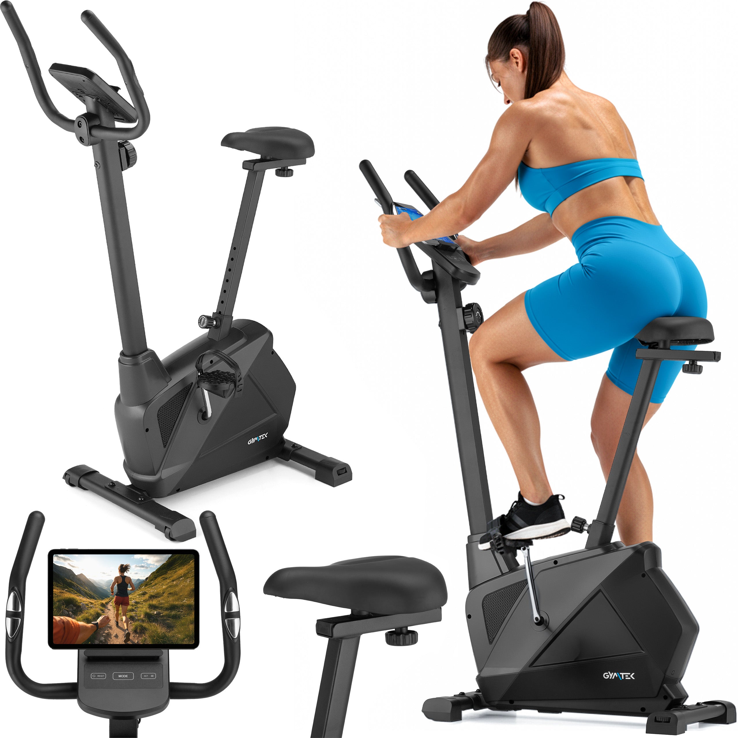STATIONARY BIKE MAGNETIC EXERCISE BIKE XB1300 GYMTEK