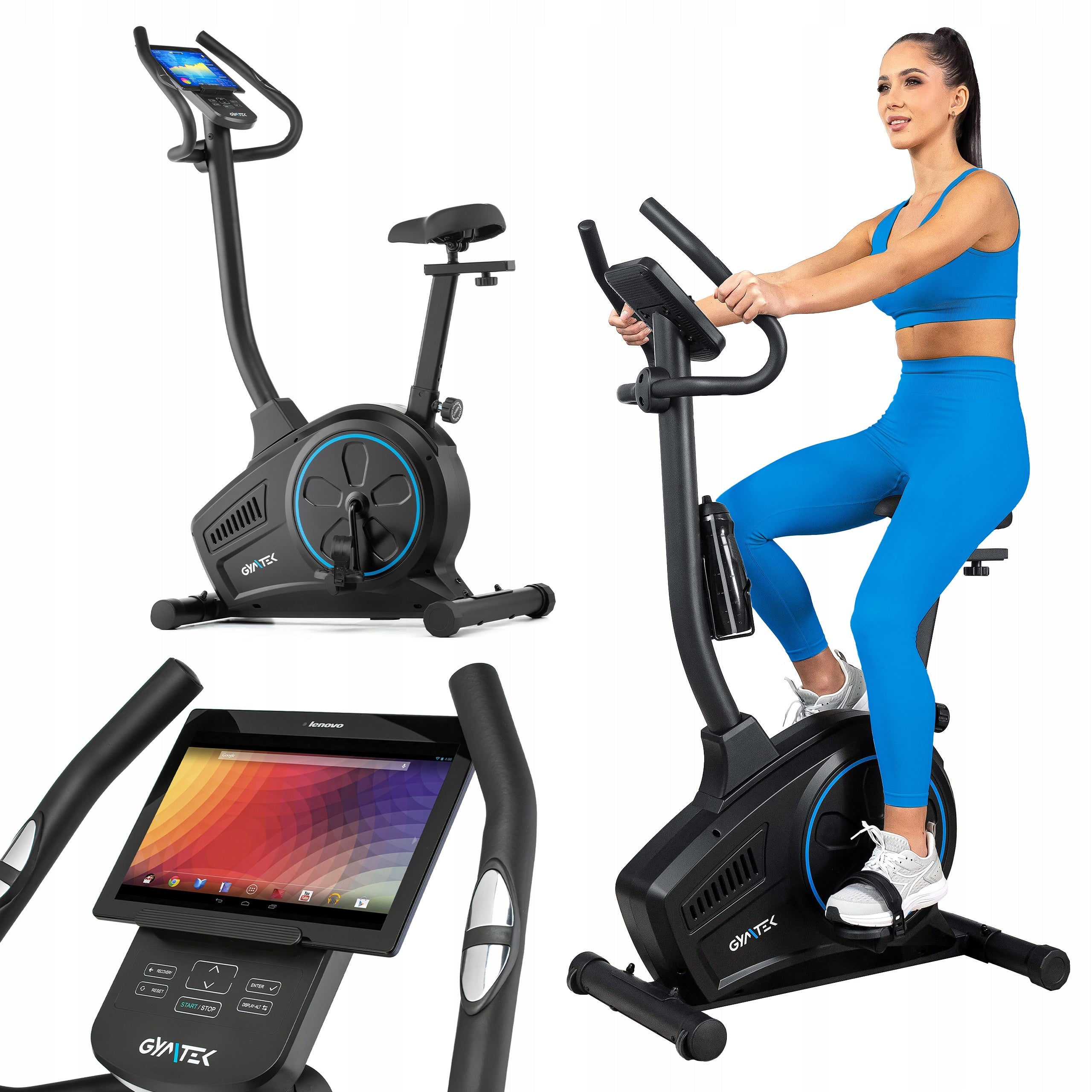 STATIONARY BIKE MAGNETIC FITNESS EXERCISE BIKE XB2000 GYMTEK