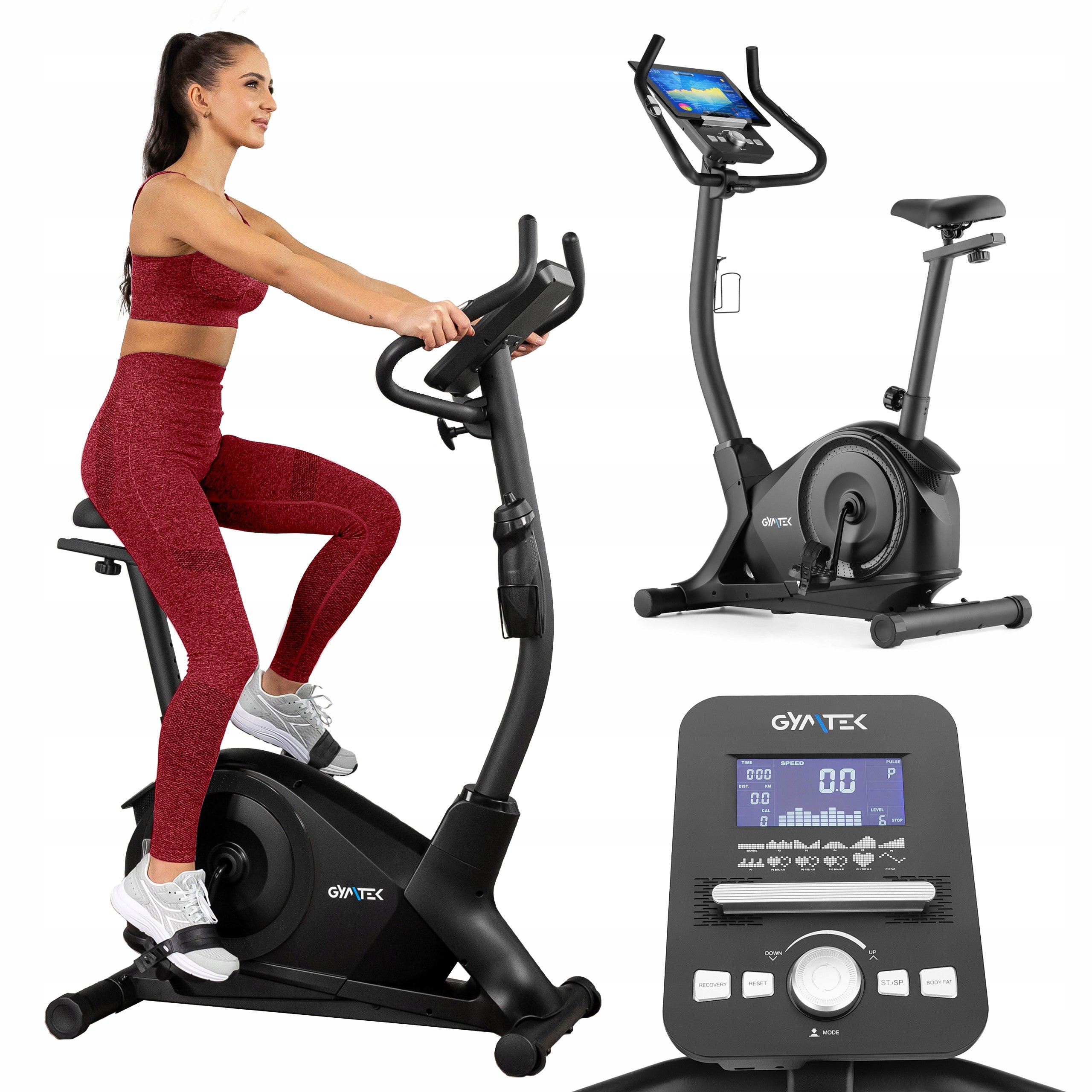 STATIONARY BIKE MAGNETIC FITNESS EXERCISE BIKE XB3000 GYMTEK