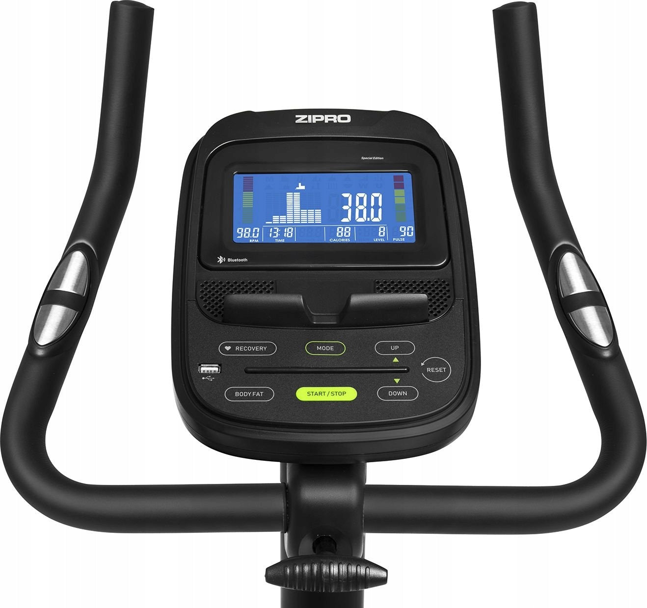 STATIONARY EXERCISE BIKE FLAME BIKE WITH KINOMAP ICONSOLE - ZIPRO Manufacturer code 6299206