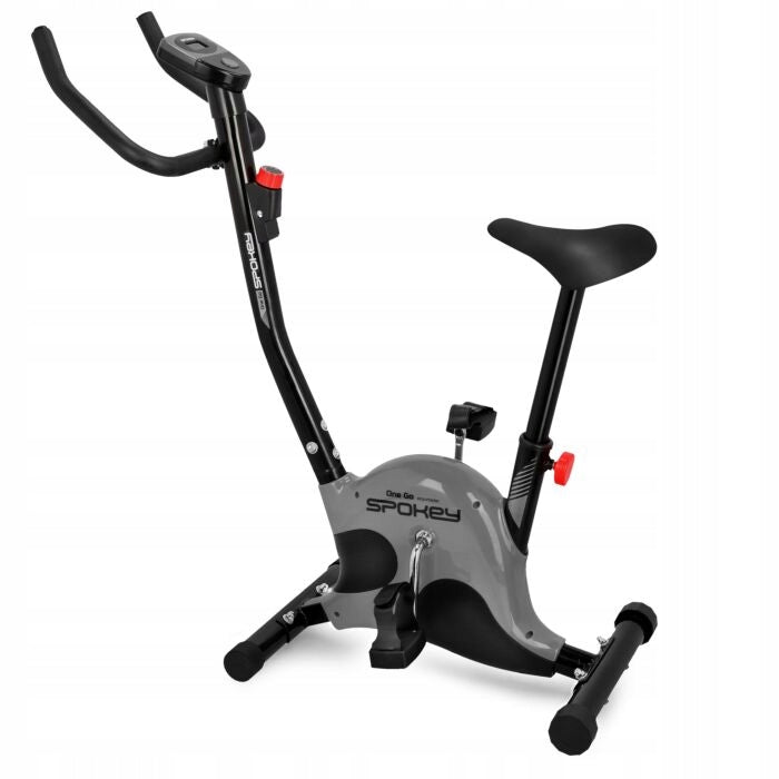 STATIONARY MECHANICAL EXERCISE BIKE GREY ONEGO SPOKEY