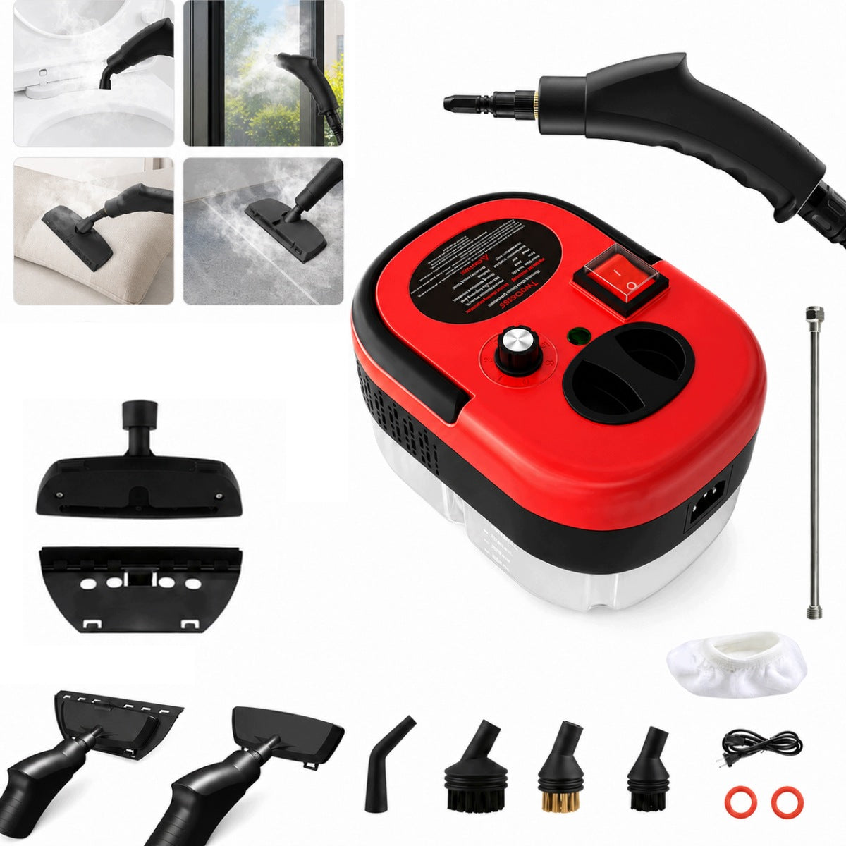 STEAM CLEANER STEAMER CLEANING MOP DEVICE FOR CLEANING 2500W