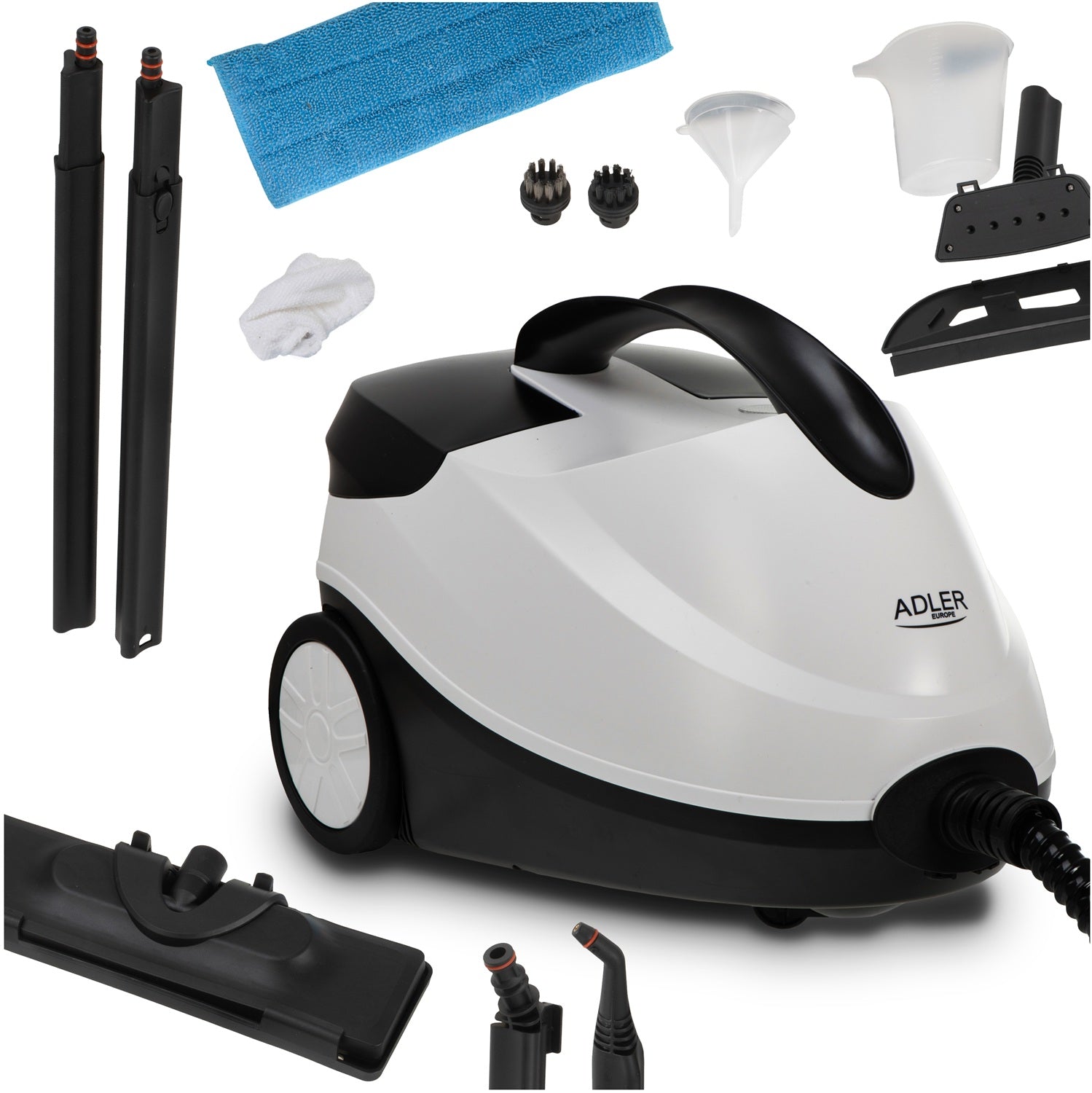 STEAM CLEANER STEAMER MOP CLEANER ELECTRIC UPHOLSTERY WINDOW KIT