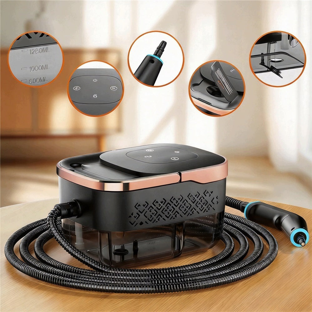 STEAM CLEANER STEAMER SET WITH ACCESSORIES FOR KITCHEN AND BATHROOM CAR Brand no brand