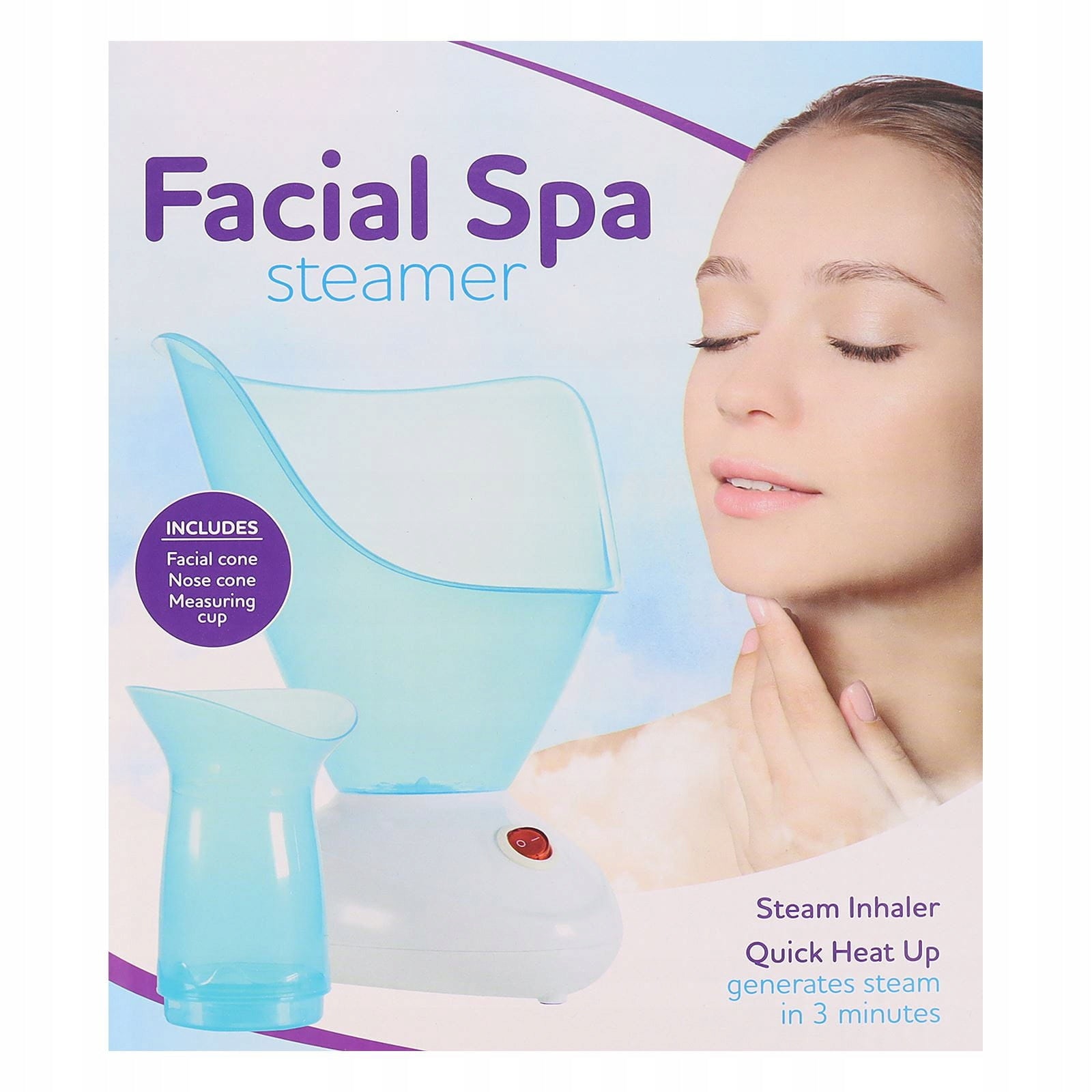 STEAM FACIAL SAUNA COSMETIC HOME SPA CLEANING Manufacturer code LB-PC-FS01-BLW