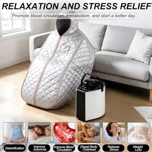 STEAM GENERATOR FOR SAUNA 3L PORTABLE STEAM SAUNA REMOTE CONTROL STEEL Model SWC5908326357165
