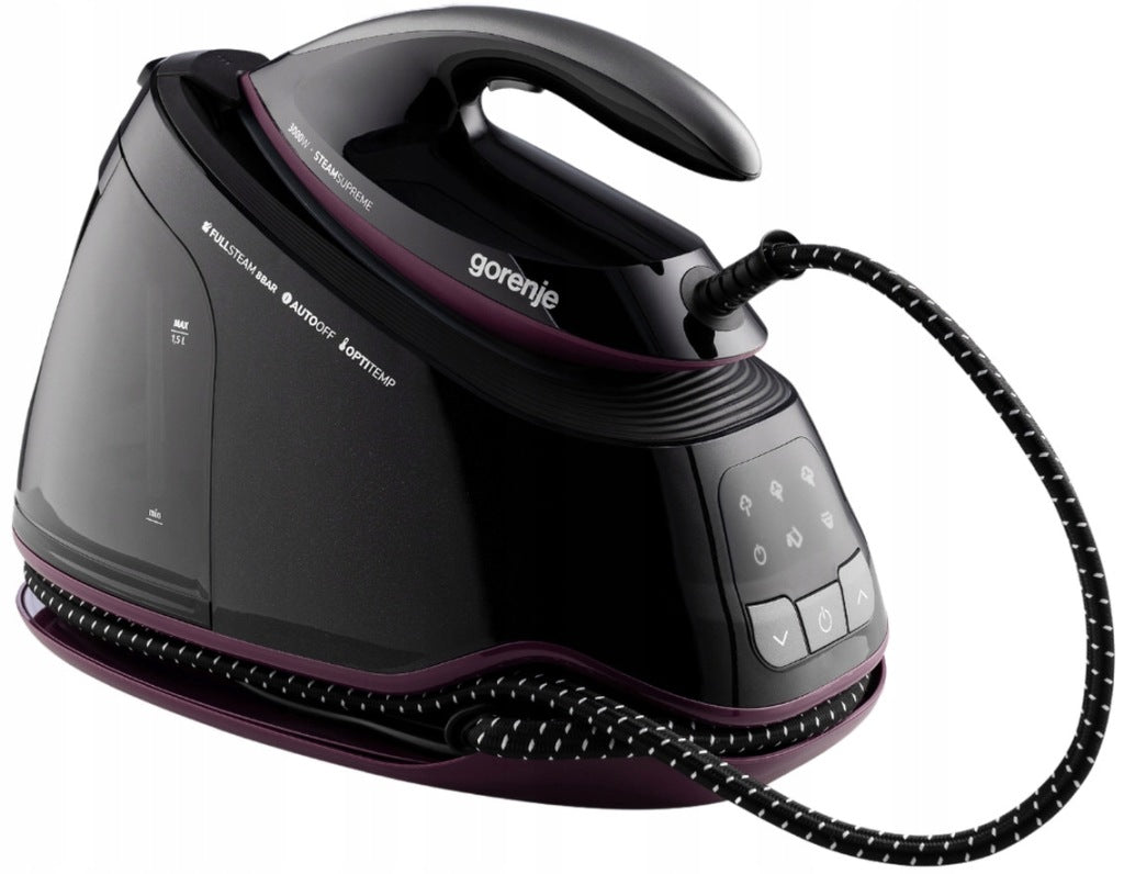 STEAM GENERATOR SGD3000BKV GORENJE 3000W 480g/min CERAMIC FOOT 8 BAR