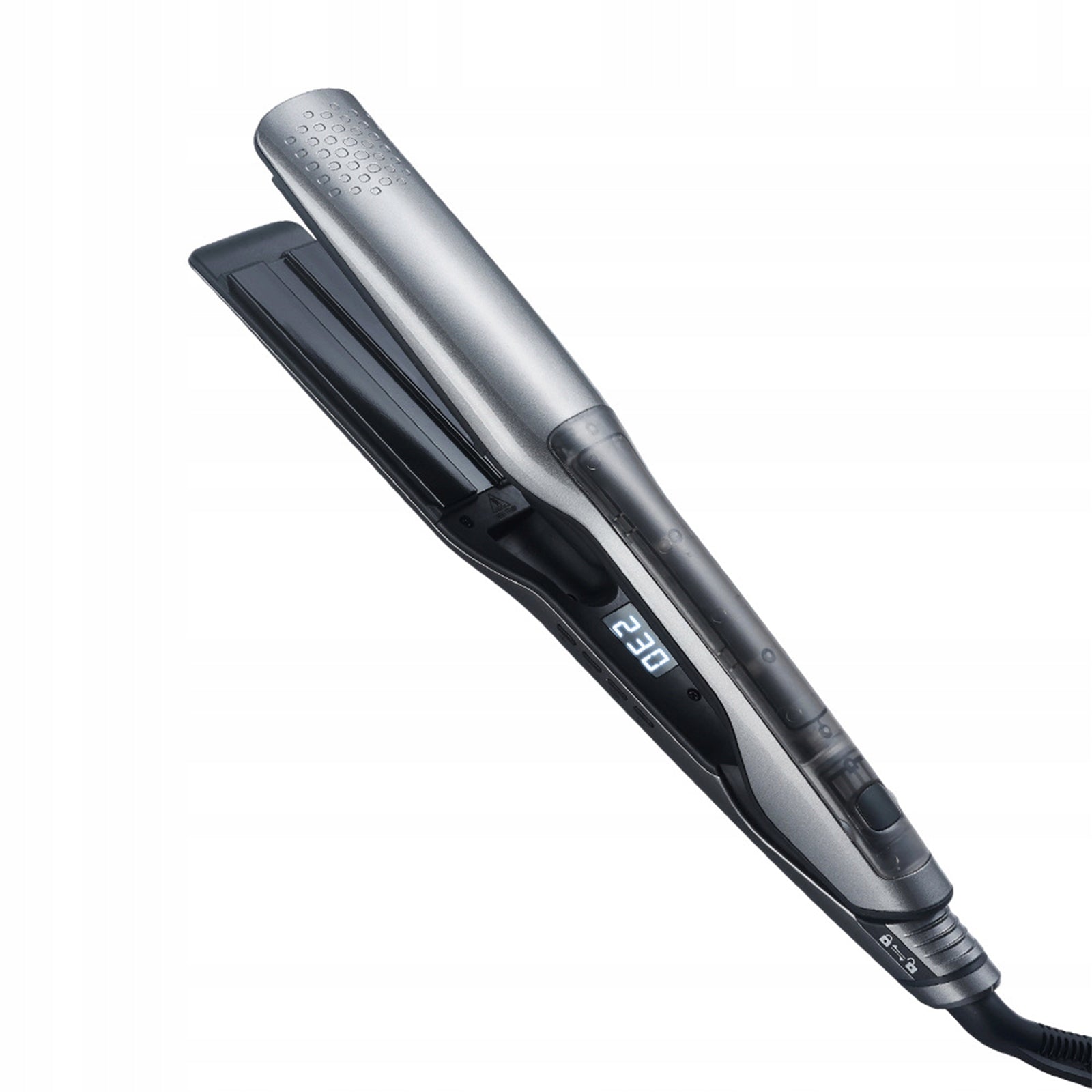 STEAM HAIR STRAIGHTENER WIDE CERAMIC PLATE IONIC CONTROL Brand no brand