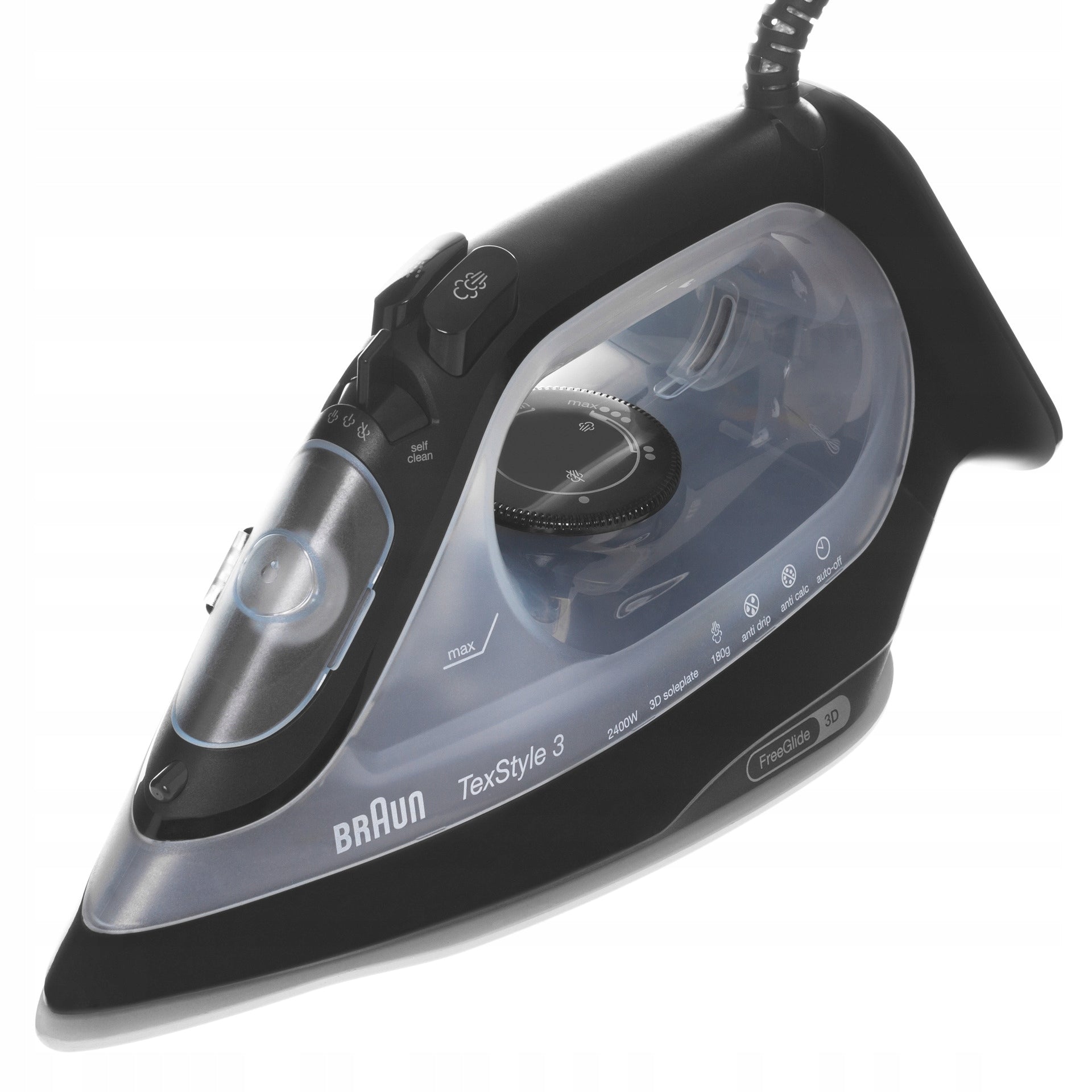 STEAM IRON BRAUN SI3055 BK 2400W CERAMIC Iron type steam