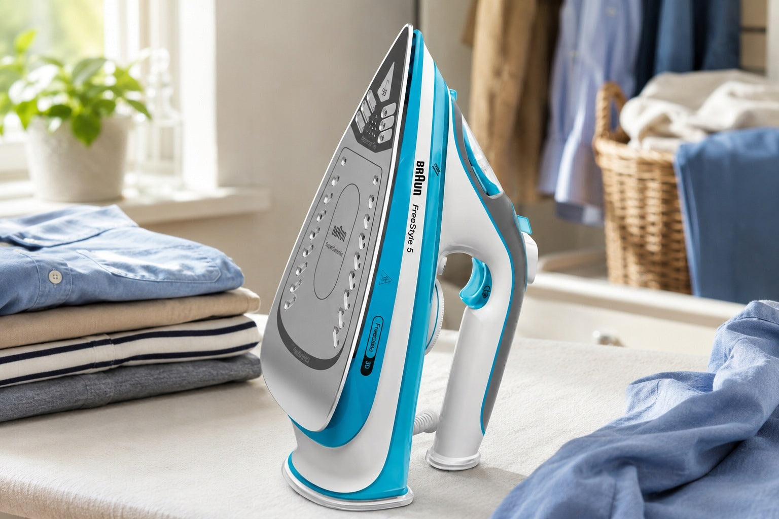 STEAM IRON Braun TexStyle 3 SI5006BL Ceramic Alloy 2600 W 300 ml Brand Braun