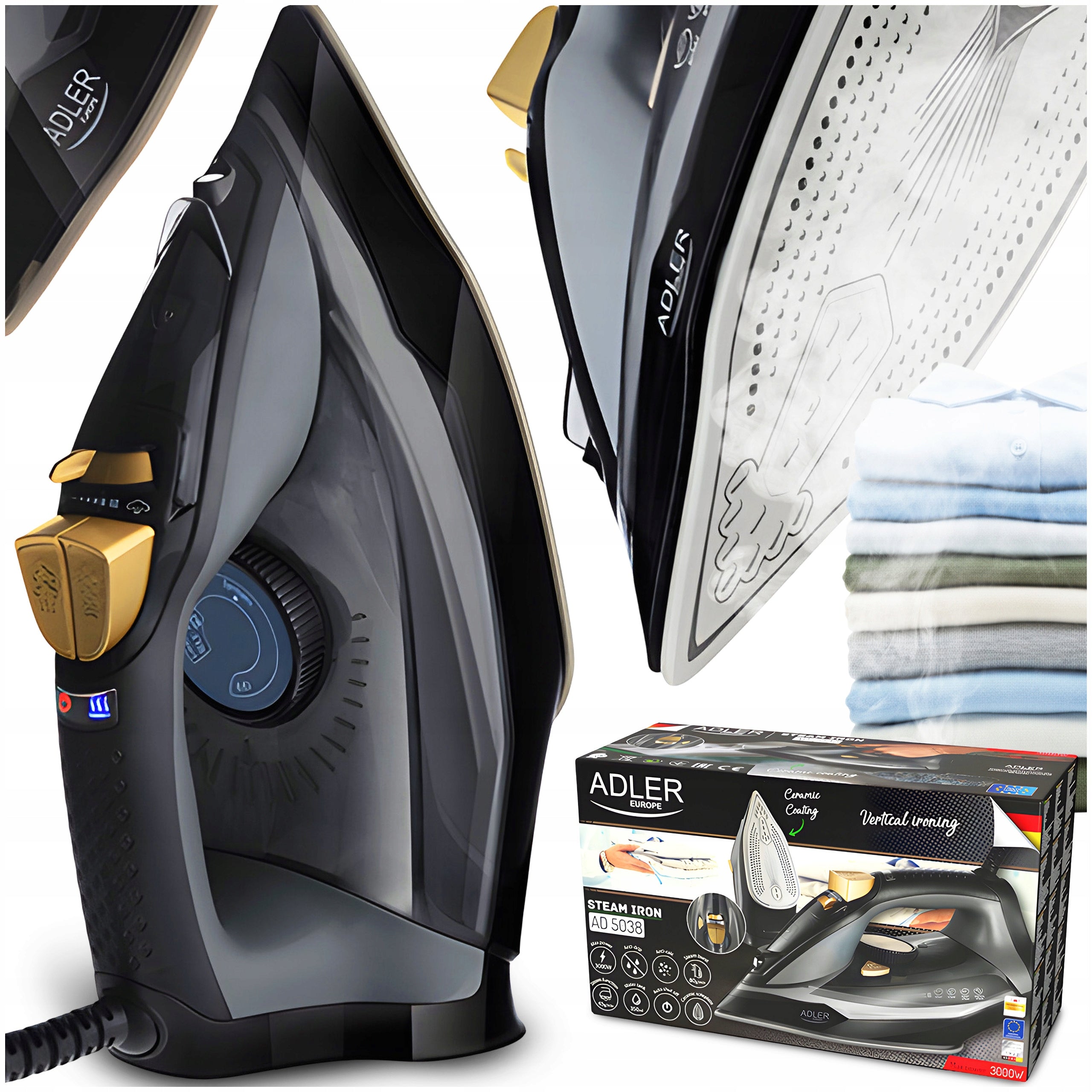 STEAM IRON CERAMIC DRIPPING LOCK HOME HAND STEAM GENERATOR