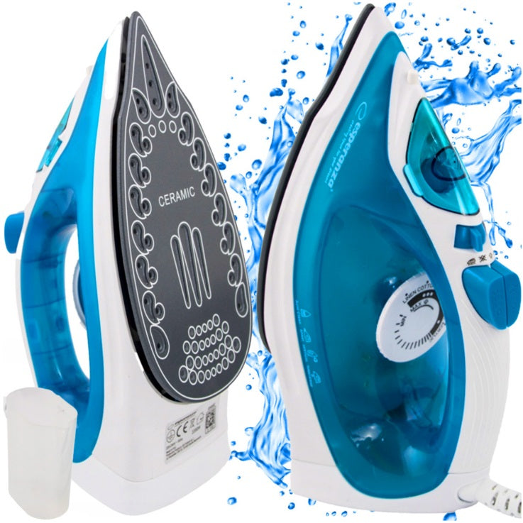 STEAM IRON CERAMIC POWER 2200W ANTI-CALC ANTI-DRIP VERTICAL PRESSING