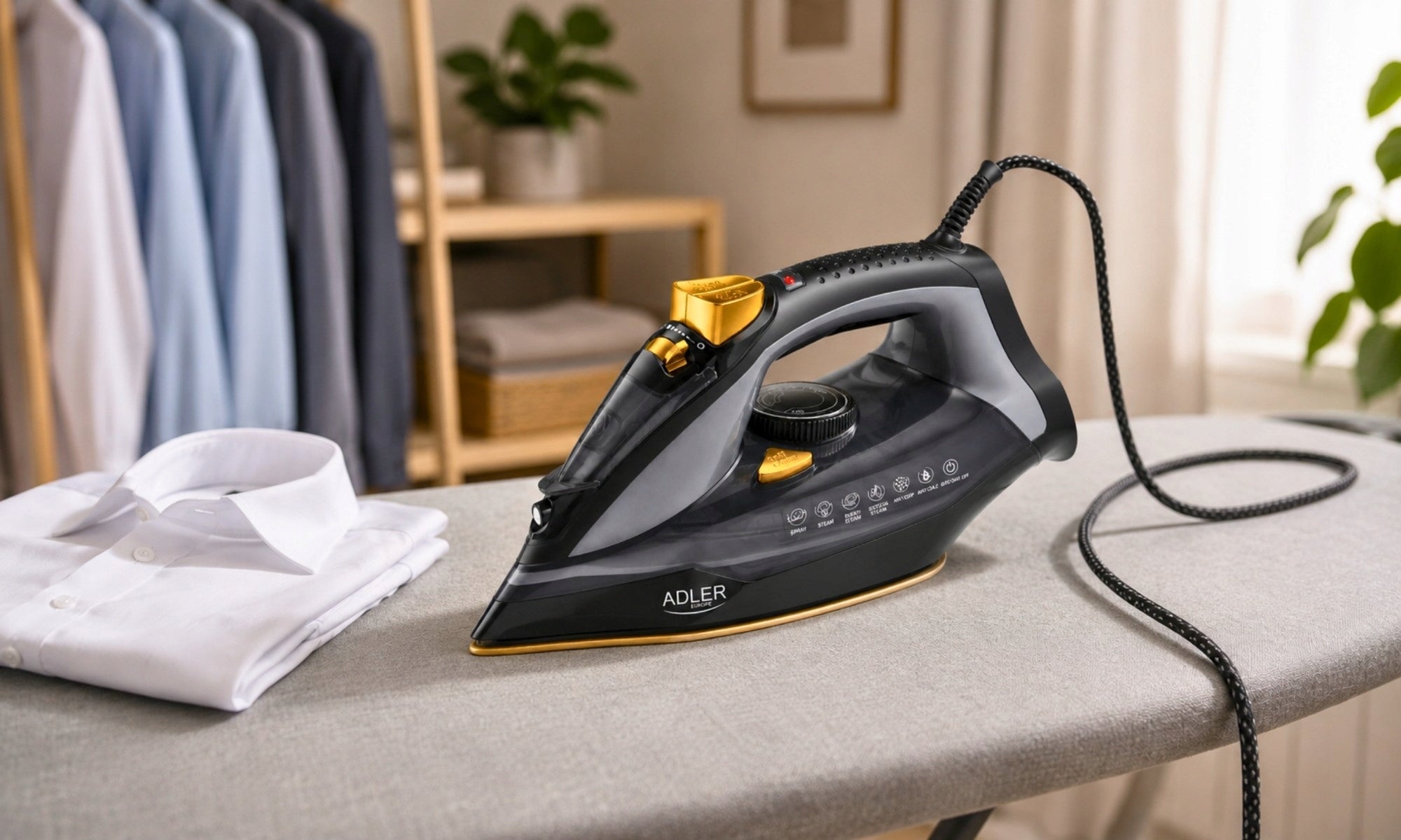 STEAM IRON HAND CERAMIC ANTI DRIP ANTI INCHC STRONG FIREFIGHTER 3000W Manufacturer code Parowe Ceramiczne Anti Drip Anti Calc Strażak