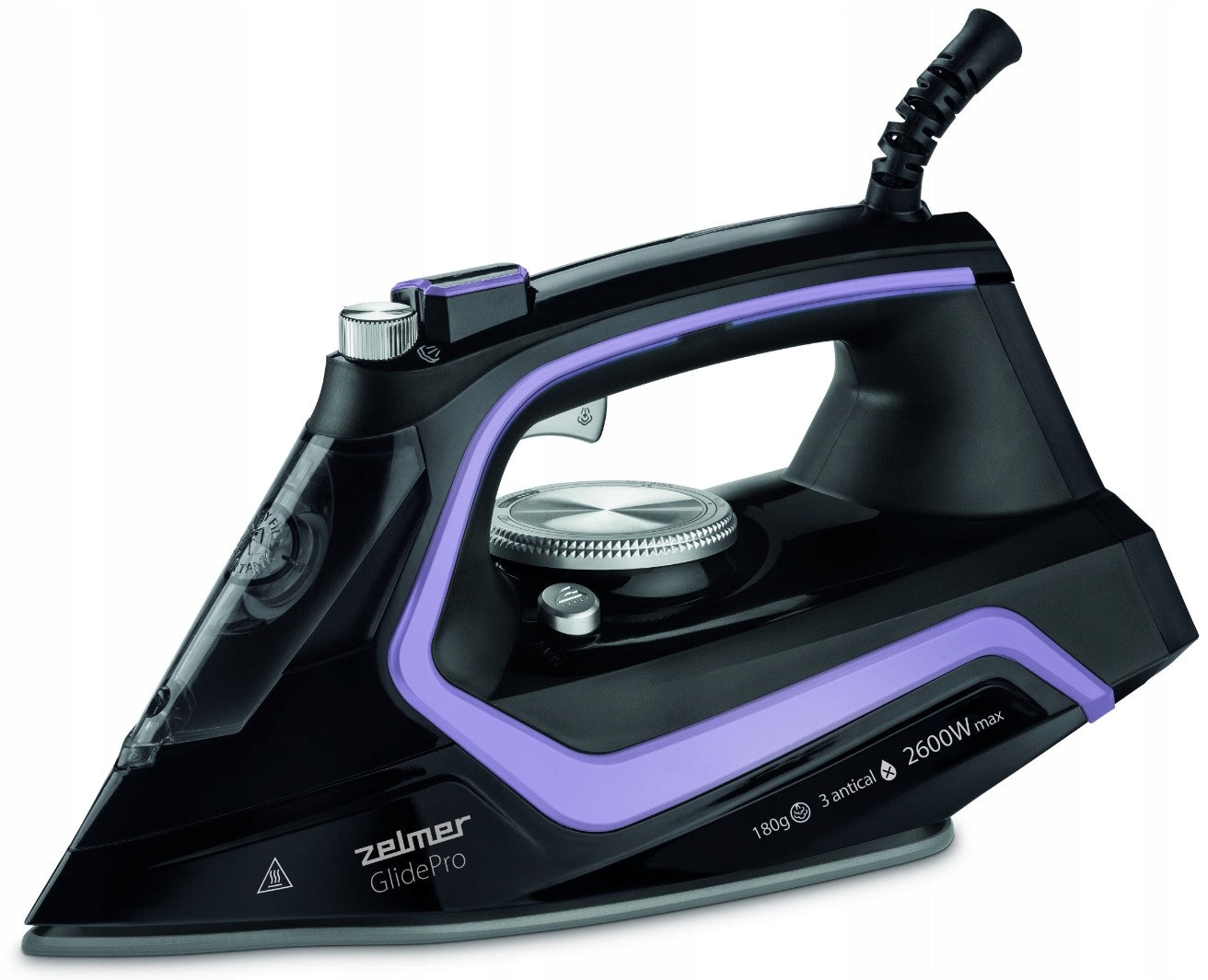 STEAM IRON SELF-CLEANING CERAMIC STEAMER 2600W ZELMER ZIR2600 Packaging status original
