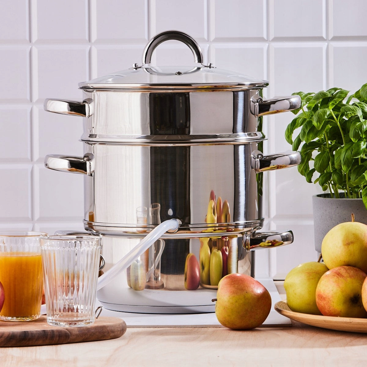 STEAM JUICER 5L juice pot Altom Design cooker induction gas Packaging status original