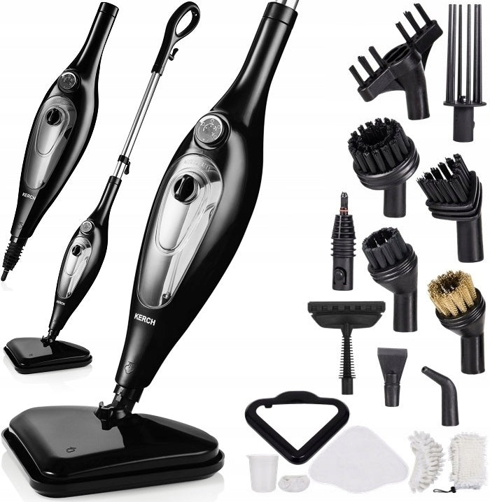STEAM MOP MULTIFUNCTIONAL STEAM CLEANER KERCH AQUA 2000W +ACCESSORIES