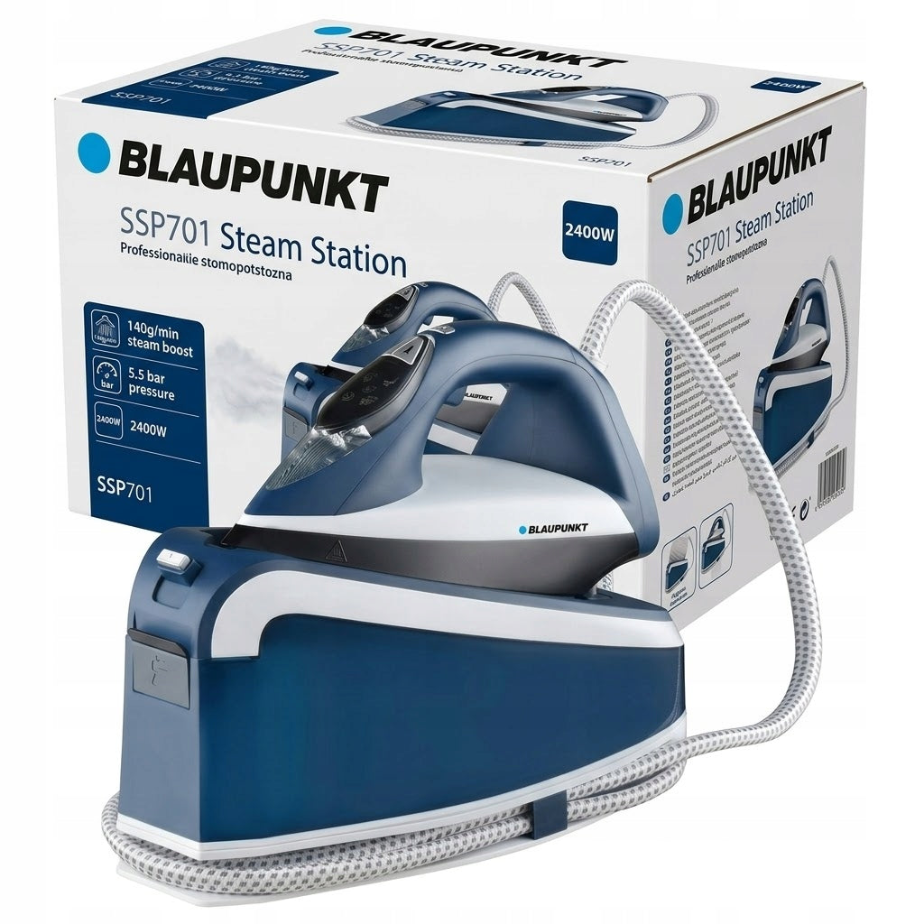 STEAM STATION IRON STEAM GENERATOR BLAUPUNKT SSP701 3200W Steam Adjustment