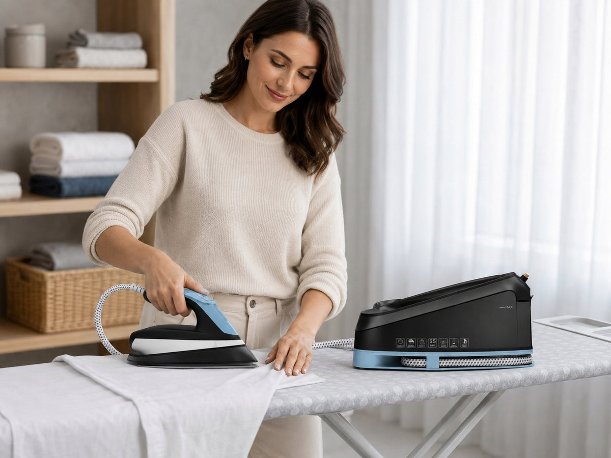 STEAM STATION STEAM IRON 3200W CERAMIC ALLOY STEAM GENERATOR 5,5BAR Manufacturer code 660601