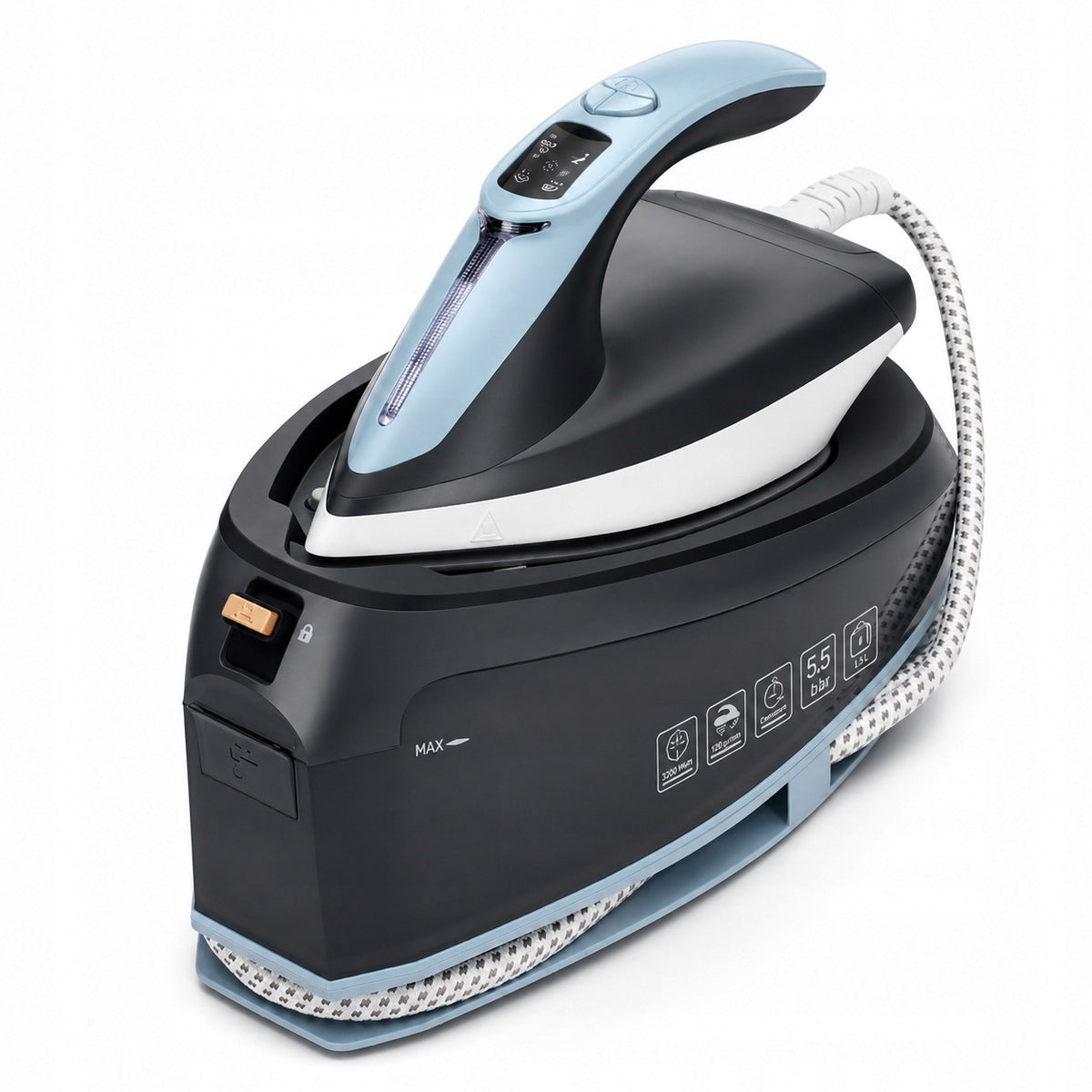STEAM STATION STEAM IRON 3200W CERAMIC ALLOY STEAM GENERATOR 5,5BAR