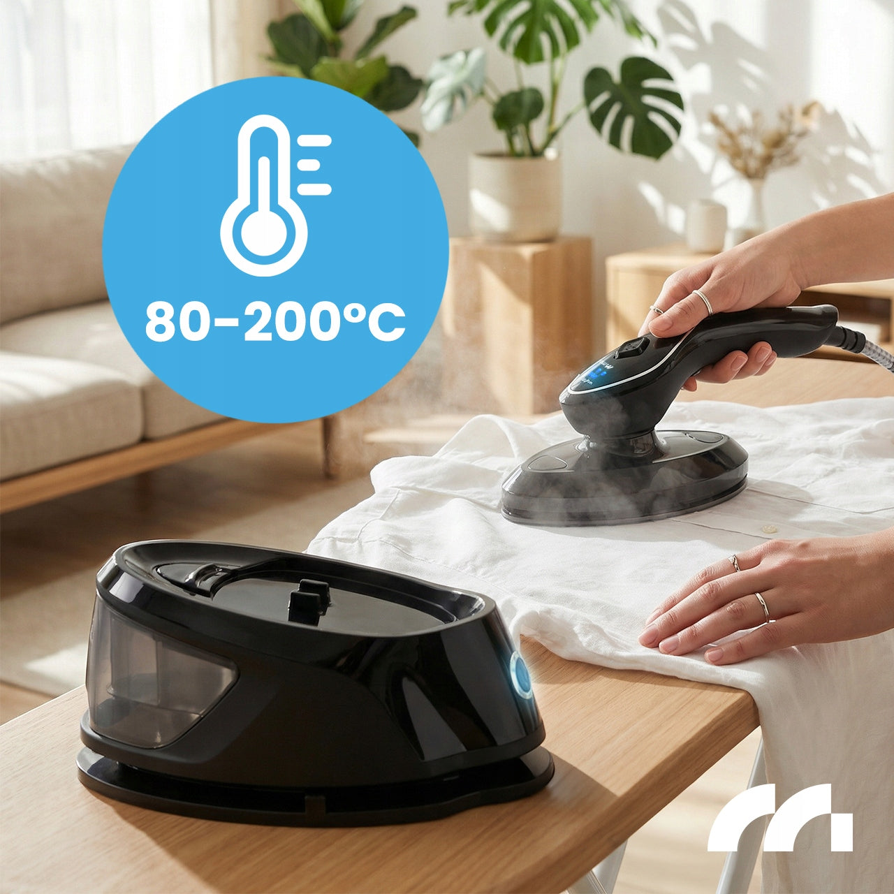 STEAM STATION STEAM IRON STEAMER FOR CLOTHES STEAM GENERATOR POWERFUL 2500W Manufacturer code Stacja Parowa MalTec 111650