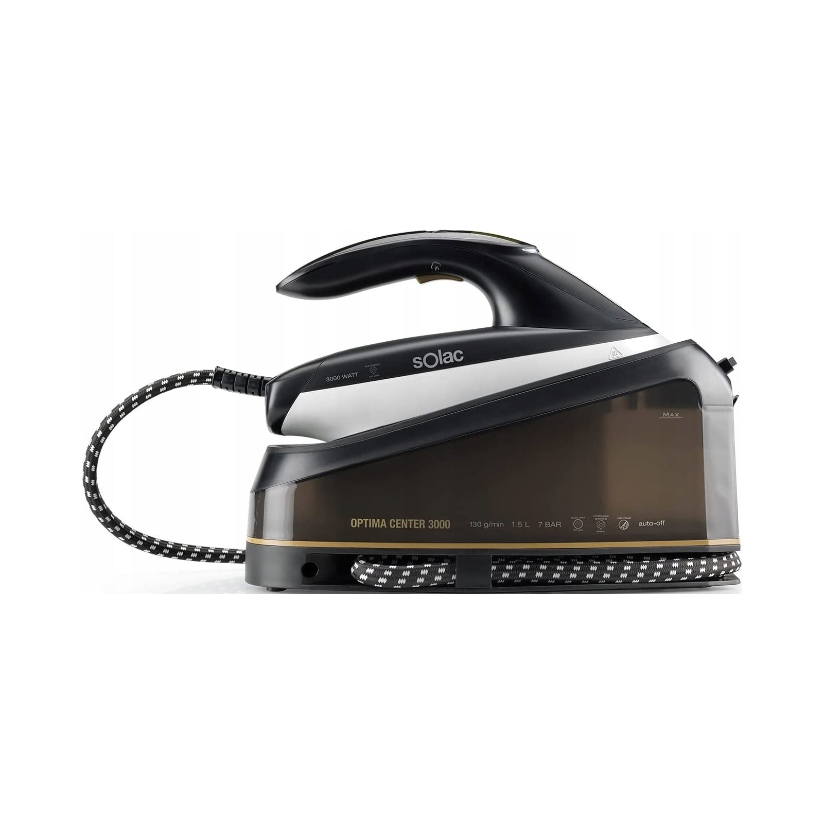 STEAM STATION Solac Optima Center STEAM GENERATOR 3000W BLACK