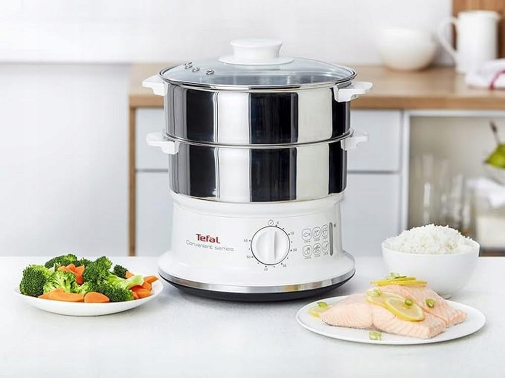 STEAMER 6L 900W STEAMING TIMER 2 LEVELS INOX Manufacturer code VC502D