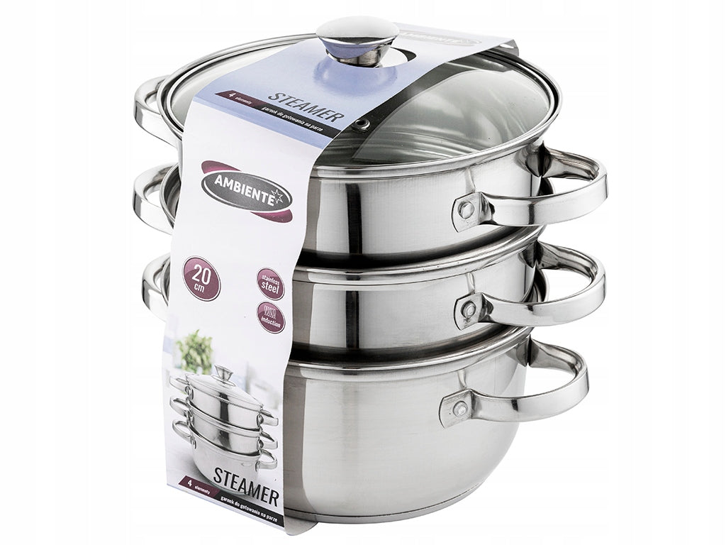 STEAMER STEAMING POT 20cm STEAMER 4el. FLORINA Manufacturer code 668580