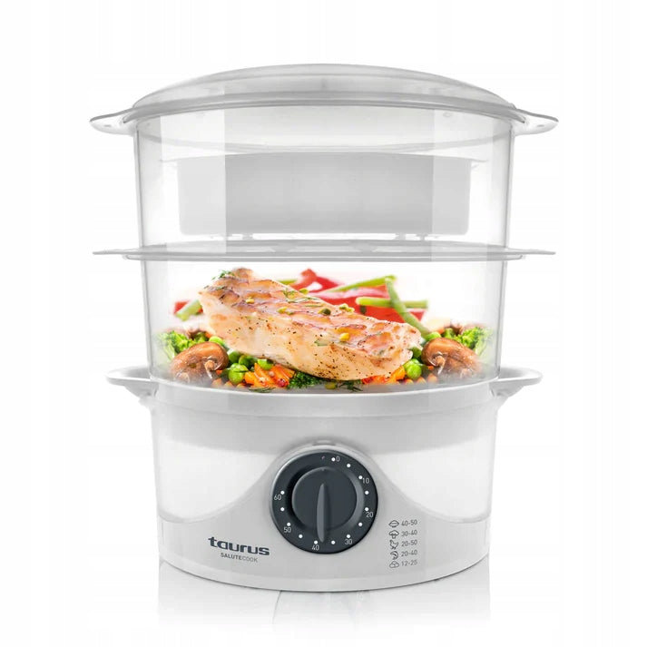 STEAMER Taurus Salutecook, STEAMING POWER 800 W, CAPACITY 6 l