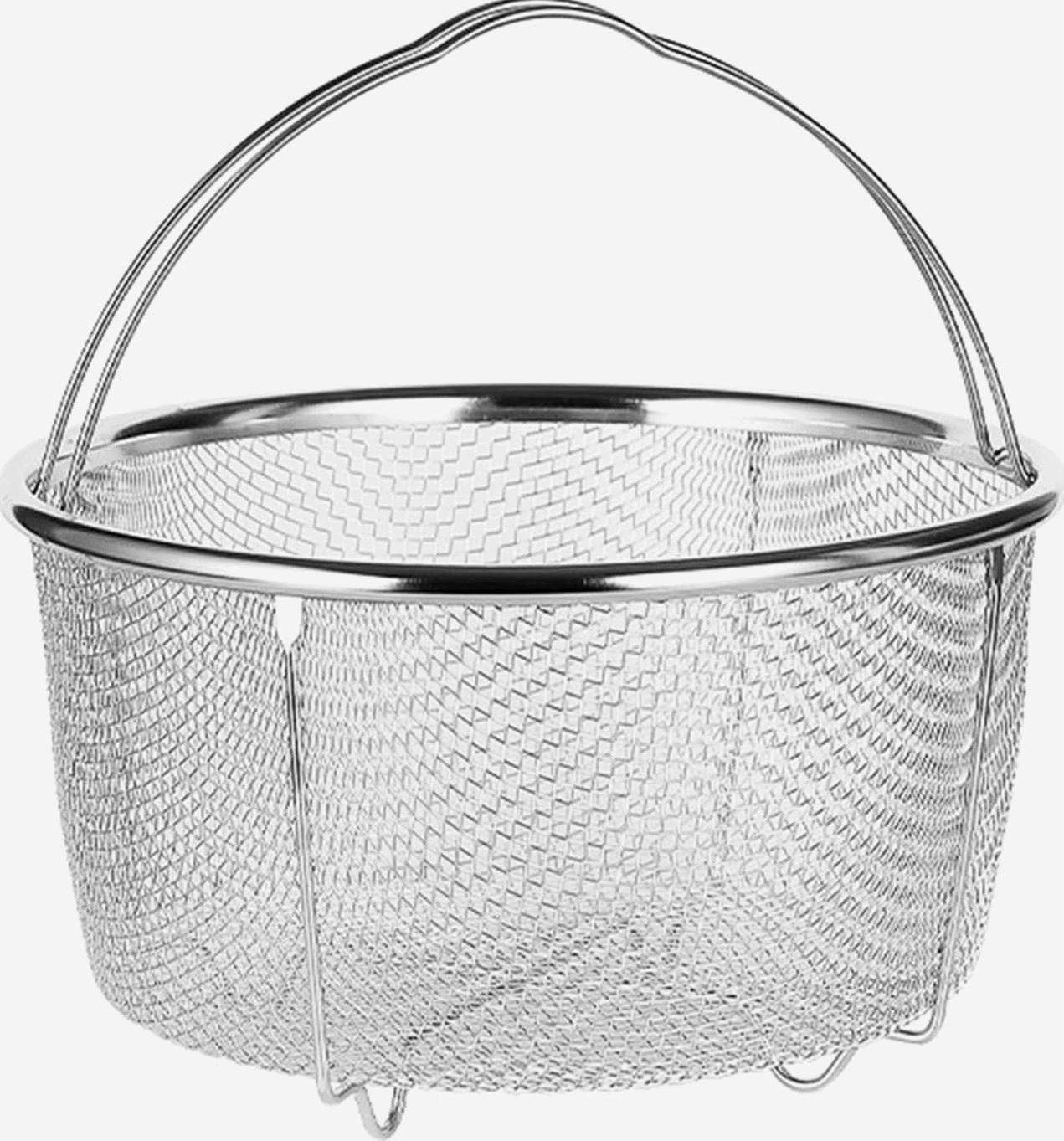 STEAMING BASKET 20 CM INSERT MESH BASKET STAINLESS STEEL
